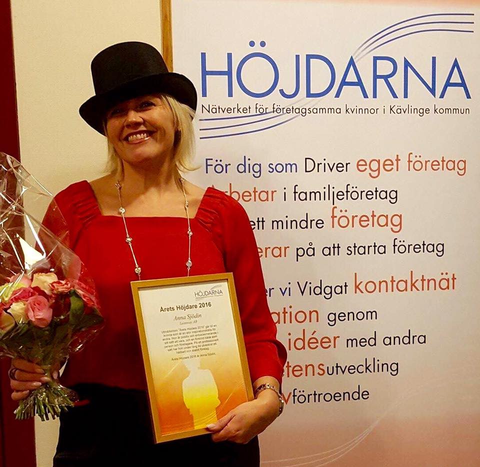 Anna Sjödin Årets Höjdare 2016